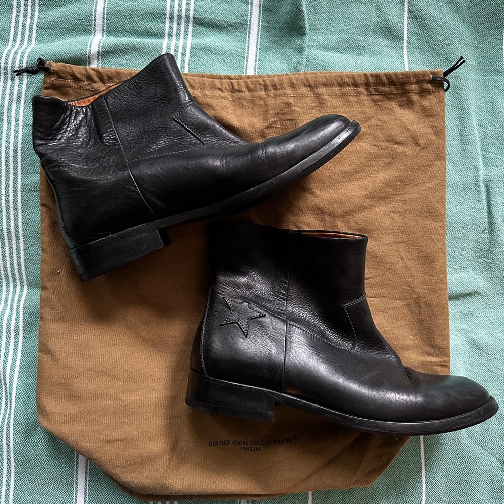 Cropped Golden Goose Boots - Picture 2 of 7